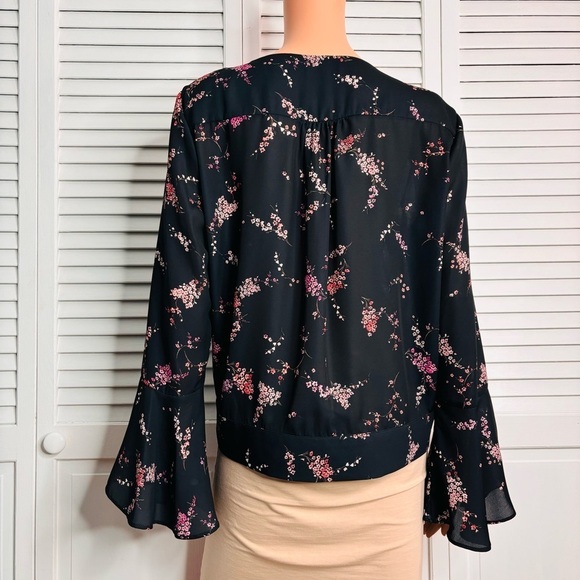 PARKER Plum Blossom Blouse Size Large - Picture 9 of 9
